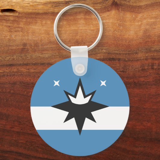 Flag of Springfield, Missouri キーホルダー (裏面)