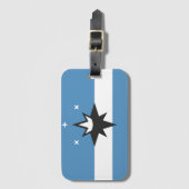 Flag of Springfield, Missouri ラゲッジタグ (正面縦)