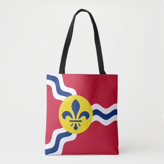 Flag of St. Louis, Missouri Tote Bag トートバッグ (正面)