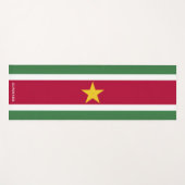 Flag of Suriname ヨガマット (正面(横))