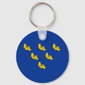 Flag of Sussex Keychain キーホルダー (裏面)