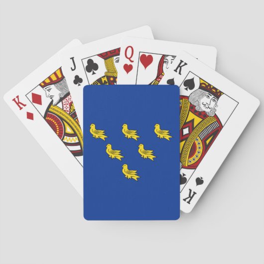 Flag of Sussex Playing Cards トランプ (裏面)