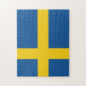 Flag of Sweden ジグソーパズル (縦)