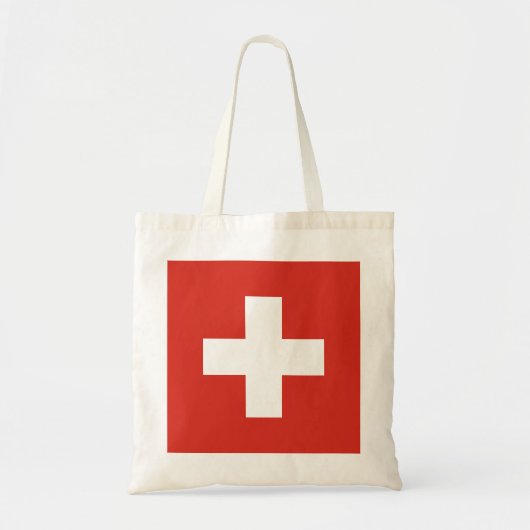 Flag of Switzerland トートバッグ (正面)