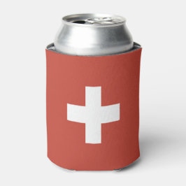Flag of Switzerland – Schweiz – Suisse – Svizzera 缶クーラー
