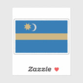 Flag of Szekely Land - Szeklerland (Romania) シール (シート)