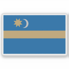 Flag of Szekely Land - Szeklerland (Romania) シール
