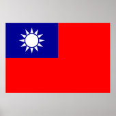 Flag of Taiwan ポスター (正面)