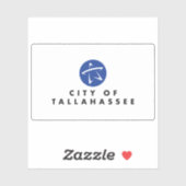 Flag of Tallahassee, Florida, USA シール (シート)