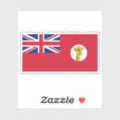 Flag of Tanganyika Territory (1919–1961) シール (シート)