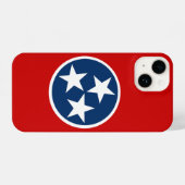 Flag of Tennessee iPhoneケース (裏面横)