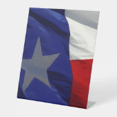 Flag of Texas Pop Art 台座サイン (正面)