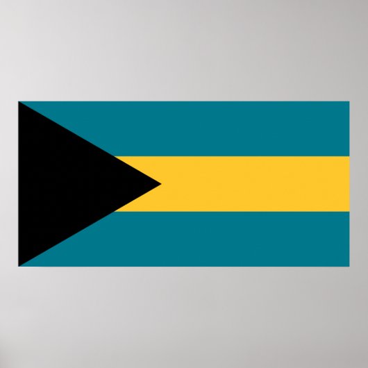 Flag of the Bahamas ポスター (正面)