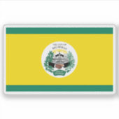 Flag of the city of Belmopan, Belize シール (正面)
