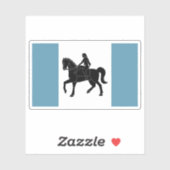 Flag of the city of Coventry, England シール (シート)