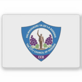 Flag of the city of Dodoma, Tanzania シール