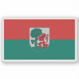 Flag of the city of Liepāja, Latvia シール