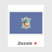 Flag of the city of Petah Tikva, Israel シール (シート)