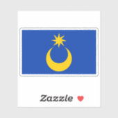 Flag of the city of Portsmouth, England シール (シート)