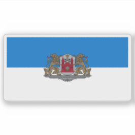 Flag of the city of Riga, Latvia シール