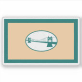 Flag of the city of San Ignacio, Belize シール (正面)