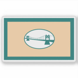 Flag of the city of San Ignacio, Belize シール