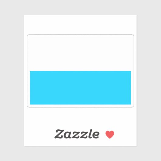 Flag of the city of Santa Marta, Belize シール (シート)