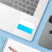 Flag of the city of Santa Marta, Belize シール (ノートパソコンとiPhone)