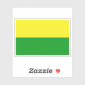 Flag of the city of Sarteneja, Belize シール (シート)