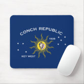 Flag of the Conch Republic, Flag of Key West マウスパッド (マウス)