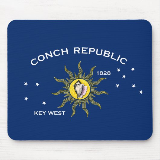 Flag of the Conch Republic, Flag of Key West マウスパッド (正面)
