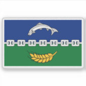 Flag of the county of Berwickshire, Scotland シール (正面)