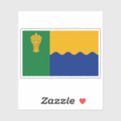 Flag of the county of Moray (Morayshire), Scotland シール (シート)