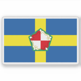 Flag of the county of Pembrokeshire, Wales シール