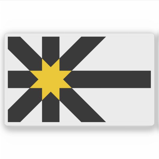 Flag of the county of Sutherland, Scotland シール (正面)
