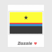 Flag of The Daza people (Sudan) シール (シート)