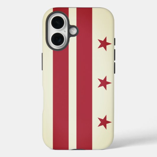 Flag of the District of Columbia Case-Mate iPhone iPhoneケース (裏面)