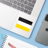 Flag of the Garifuna People シール (ノートパソコンとiPhone)