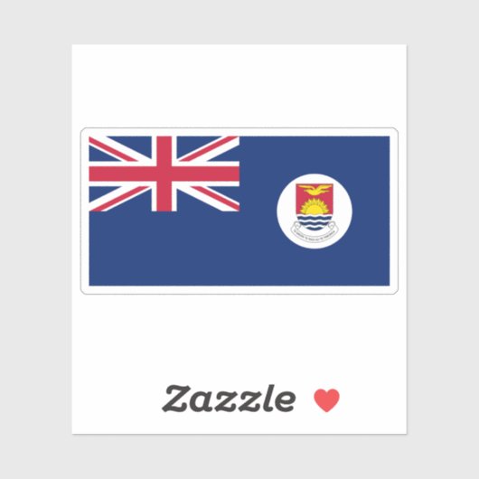 Flag of the Gilbert Islands (1976–1979), Kiribati シール (シート)