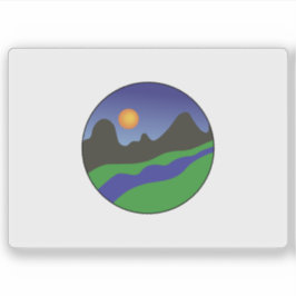 Flag of the Kassala State, Republic of the Sudan シール