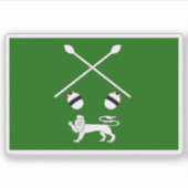 Flag of the Kingdom of Ankole, Uganda シール (正面)