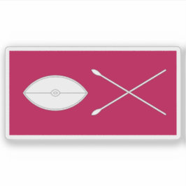 Flag of the Kingdom of Buganda (1891-1892), Uganda シール