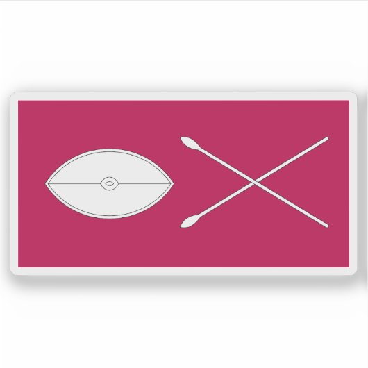 Flag of the Kingdom of Buganda (1891-1892), Uganda シール (正面)