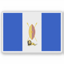 Flag of the Kingdom of Buganda, Uganda シール