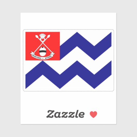 Flag of the Kingdom of Bunyoro-Kitara, Uganda シール (シート)