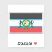 Flag of the Kwale County, the Republic of Kenya シール (シート)
