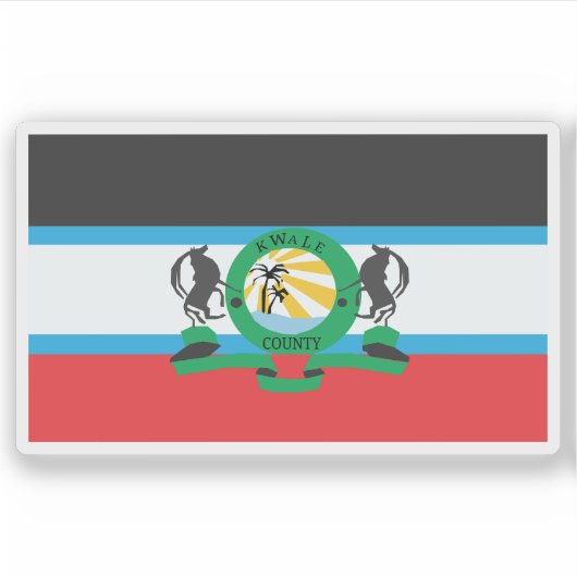 Flag of the Kwale County, the Republic of Kenya シール (正面)