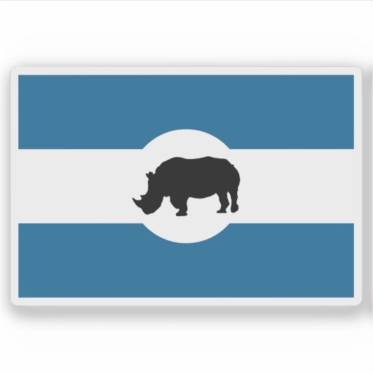 Flag of the Lango people, Uganda シール (正面)