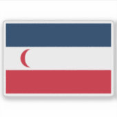 Flag of the Madagascar Protectorate (1885-1896) シール (正面)