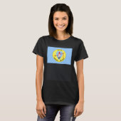 Flag of the Osage Nation of Oklahoma USA Tシャツ (正面フル)